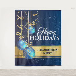 Weihnachtsbaubels luxuriöse Grüße-Wand Wandteppich