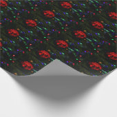 Weihnachtsbauble Geschenkpapier (Ecke)