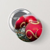Weihnachtsbaubles Button (Vorne & Hinten)