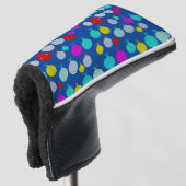 Weihnachtsbaubles Golf Headcover (3/4 Vorderseite)