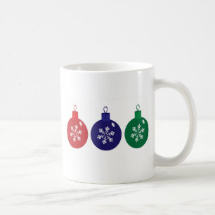 Weihnachtsbaubles Kaffeetasse