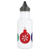 Weihnachtsbaubles Trinkflasche (Links)