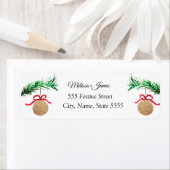 Weihnachtsbaubles Vintag Retro Pine Wedding (Insitu)