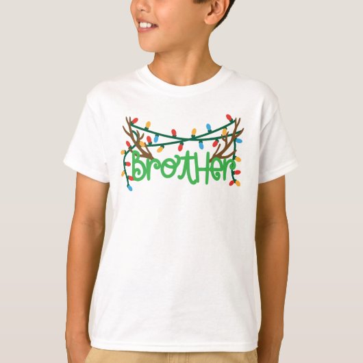 Weihnachtsbauer Antlers | Bruder T-Shirt