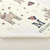 Weihnachtsbauer Hats Muster Personalisiert Sherpadecke (3/4)