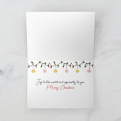 Weihnachtsbauer mit Snowman Karte (Innenseite)