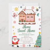 Weihnachtsbauernhaus Party Einladung (Vorderseite)