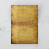 Weihnachtsbauernhof Hen Barn Coop Feiertagskarte (Innenseite)