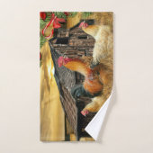 Weihnachtsbauernhof Hen Barn Coop Handtuch (Handtuch)