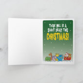 Weihnachtsbaufragen Feiertagskarte (Innenseite)