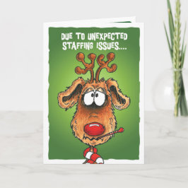 Weihnachtsbaufragen Feiertagskarte