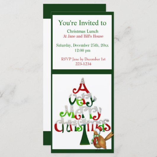 Weihnachtsbaum (Vorne/Hinten)