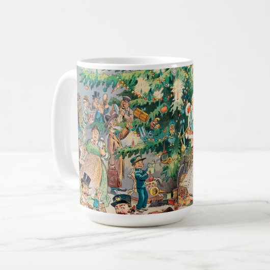 Weihnachtsbaum (1902) kaffeetasse (Vorderseite Links)