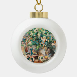 Weihnachtsbaum (1902) keramik Kugel-Ornament