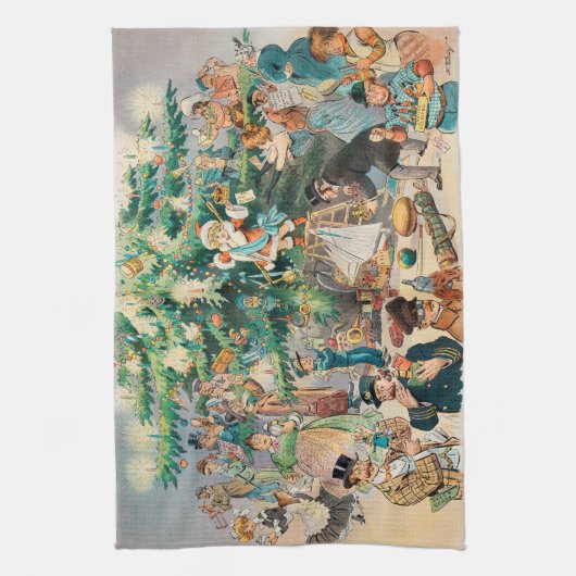 Weihnachtsbaum (1902) Küchentücher (Vertikal)