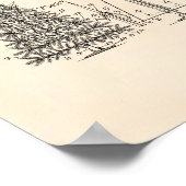 Weihnachtsbaum 1927 Patent Art Old Peper Poster (Ecke)