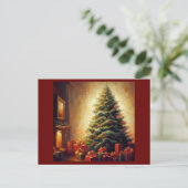 Weihnachtsbaum 1 feiertagspostkarte (Stehend Vorderseite)