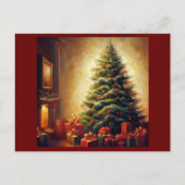 Weihnachtsbaum 1 feiertagspostkarte (Vorderseite)