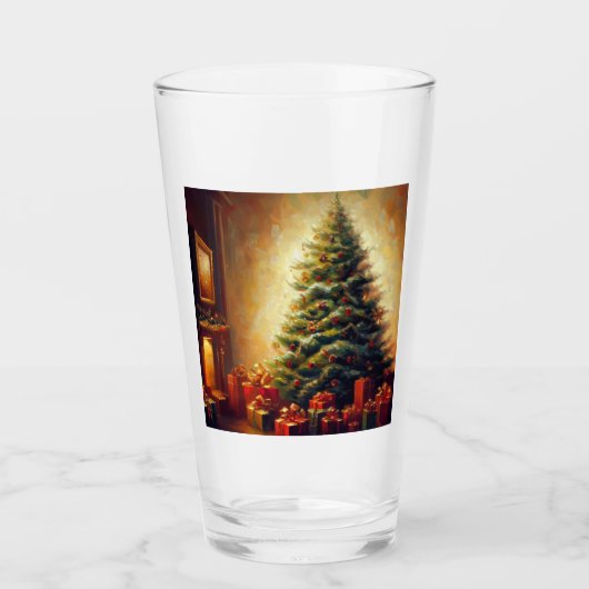 Weihnachtsbaum 1 glas (Vorderseite)