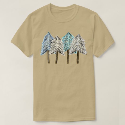 Weihnachtsbaum 1 T-Shirt (Design vorne)