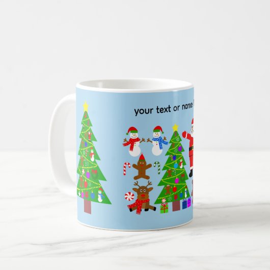 Weihnachtsbaum #1 Tasse (Vorderseite Links)