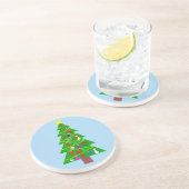 Weihnachtsbaum #1 Untersetzer (Seite)