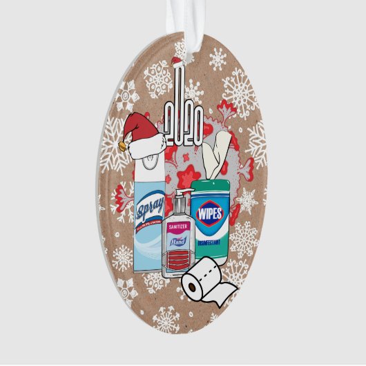 Weihnachtsbaum 2020 Weihnachtsbaum Ornament (Vorderseite)