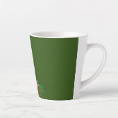 Weihnachtsbaum 2021 Grüne Latte-Tasse Milchtasse (Rechts)