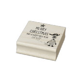 Weihnachtsbaum 2021 von Funny Rentier Gummistempel (Stempel)