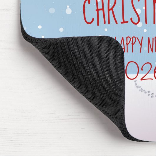 Weihnachtsbaum 2022 von Funny Rentier Mousepad (Ecke)