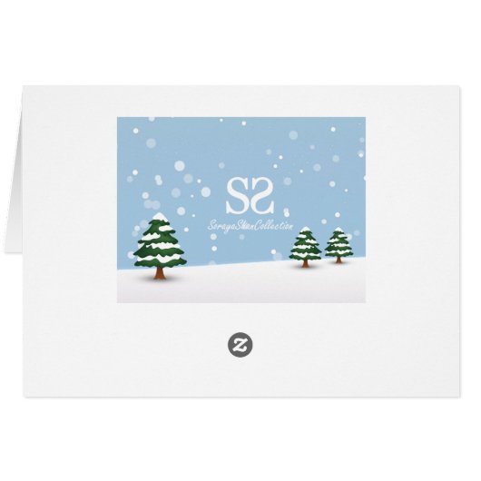 Weihnachtsbaum 2025: Funny Reindeer New Year Weihn (Rückseite Horizontal)