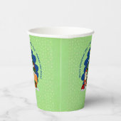 Weihnachtsbaum 20xx Text hinzufügen Pappbecher (Rechts)