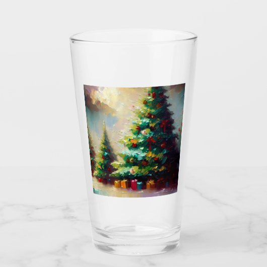 Weihnachtsbaum 2 glas (Vorderseite)