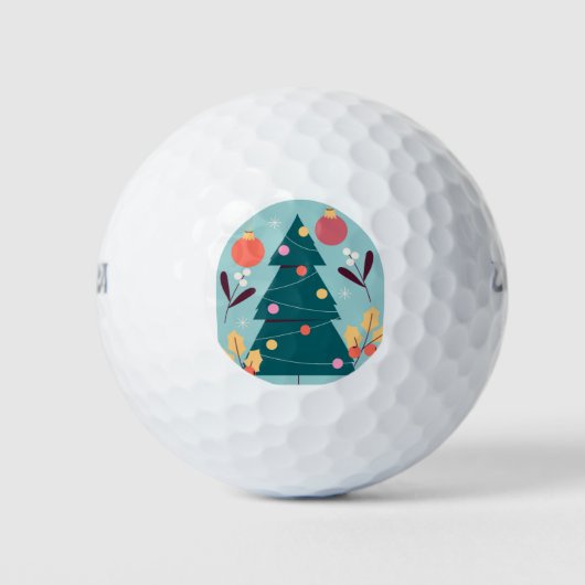 Weihnachtsbaum 2 golfball (Vorderseite)