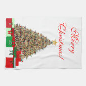 Weihnachtsbaum 2 Küchentücher (Horizontal)