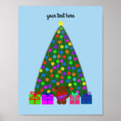 Weihnachtsbaum #2 Poster (Vorne)