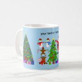 Weihnachtsbaum #2 Tasse (Vorderseite Links)