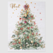 Weihnachtsbaum 2 Tissue-Papier Seidenpapier (Vorderseite)