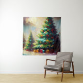Weihnachtsbaum 2 wandteppich (Beispiel)