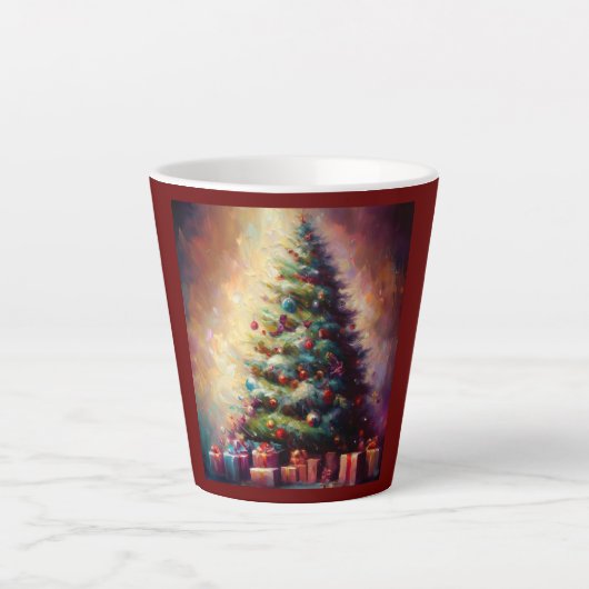 Weihnachtsbaum 3 milchtasse (Vorderseite)