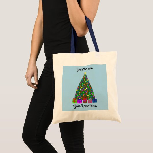 Weihnachtsbaum #3 Tote Bag Tragetasche (Vorderseite (Produkt))