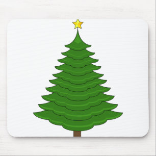 Weihnachtsbaum 40 mousepad