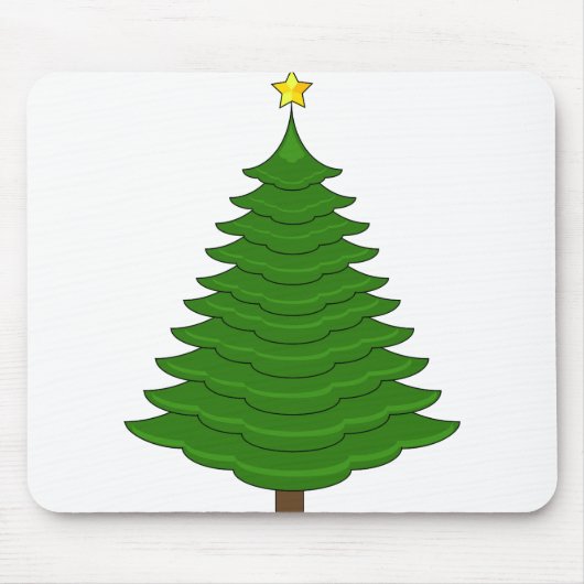 Weihnachtsbaum 40 mousepad (Vorne)