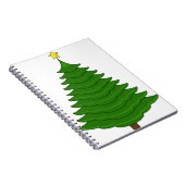 Weihnachtsbaum 40 notizblock (Rechte Seite)