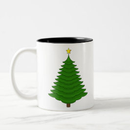 Weihnachtsbaum 40 zweifarbige tasse