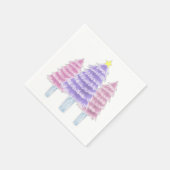 Weihnachtsbaum 45 serviette (Ecke)