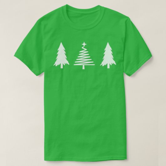 Weihnachtsbaum (4) T-Shirt (Design vorne)