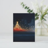 Weihnachtsbaum 7 postkarte (Stehend Vorderseite)