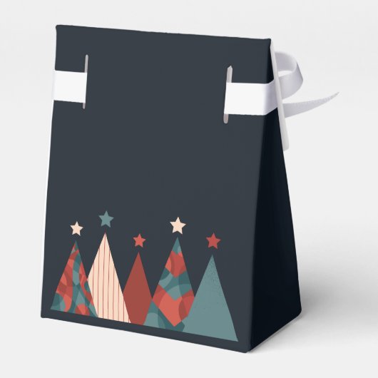 Weihnachtsbaum abstrakt geschenkschachtel (Rückseite)