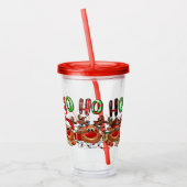 Weihnachtsbaum Acryltrinkbecher (Links)